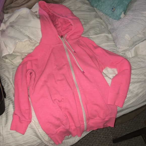 Pink Zip up. Half sleeve - Picture 2 of 2